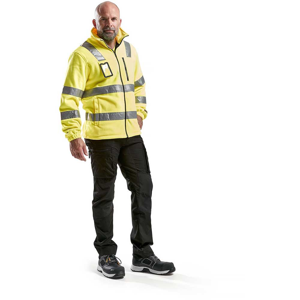 Fodrad fleecejacka varsel Kl. 2/3