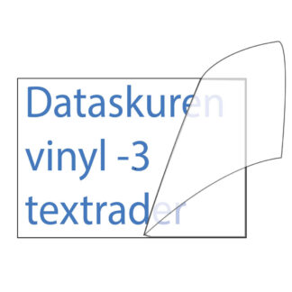 Vinyltext 30x15 cm 3 rader
