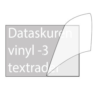 Vinyltext 250x75 cm 3 rader