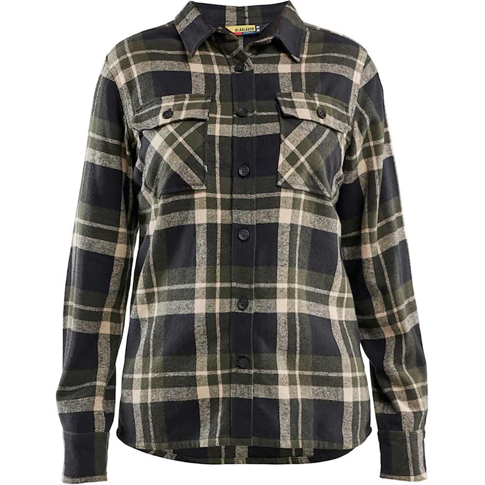 Flanellskjorta Blåkläder Dam