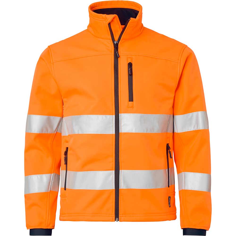 7621 Softshell Jacka Hi-Vis