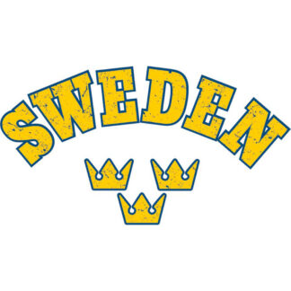 Transfermärke Tre Kronor gulblå