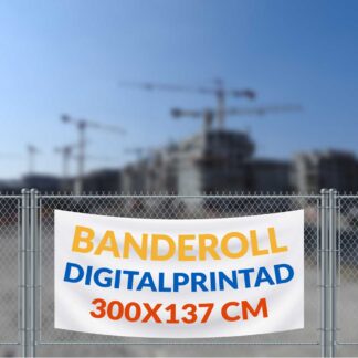 Banderoll 300x130 cm