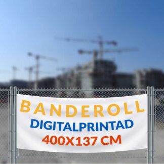 Banderoll 400x130 cm