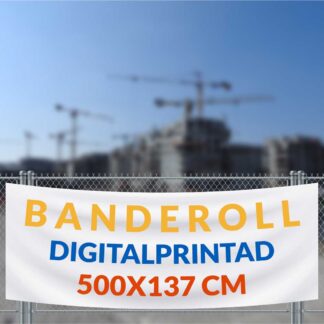 Banderoll 500x130 cm