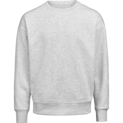 Profilklader_Sweatshirts_Rundhalsad_UM_Crewneck_Regular_Fit_Ash_Grey_Melange_NW-3430010-123_F.jpg UM Crewneck Regular Fit