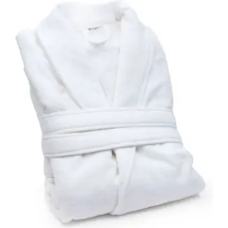 Mjuk morgonrock i velour